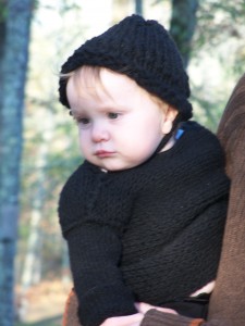 Rebecca's Sweater and Hat.